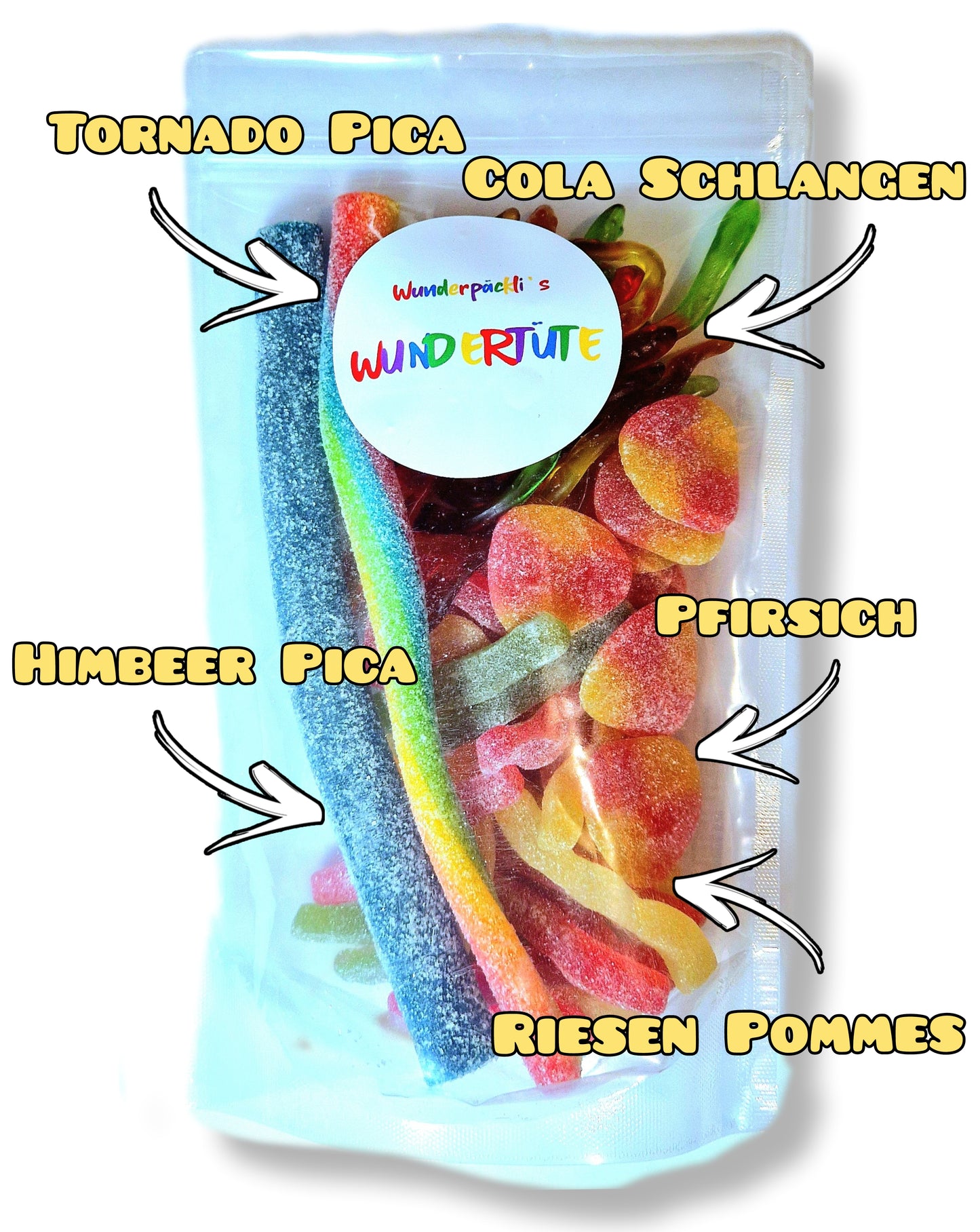 Süsse Wundertüte Wähle aus, 500g oder 1kg