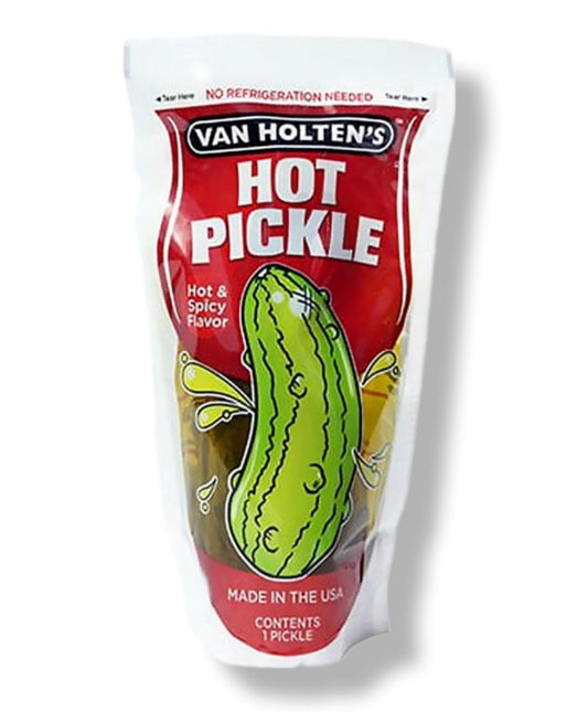 Van Holtens Jumbo Pickle Hot and Spicy