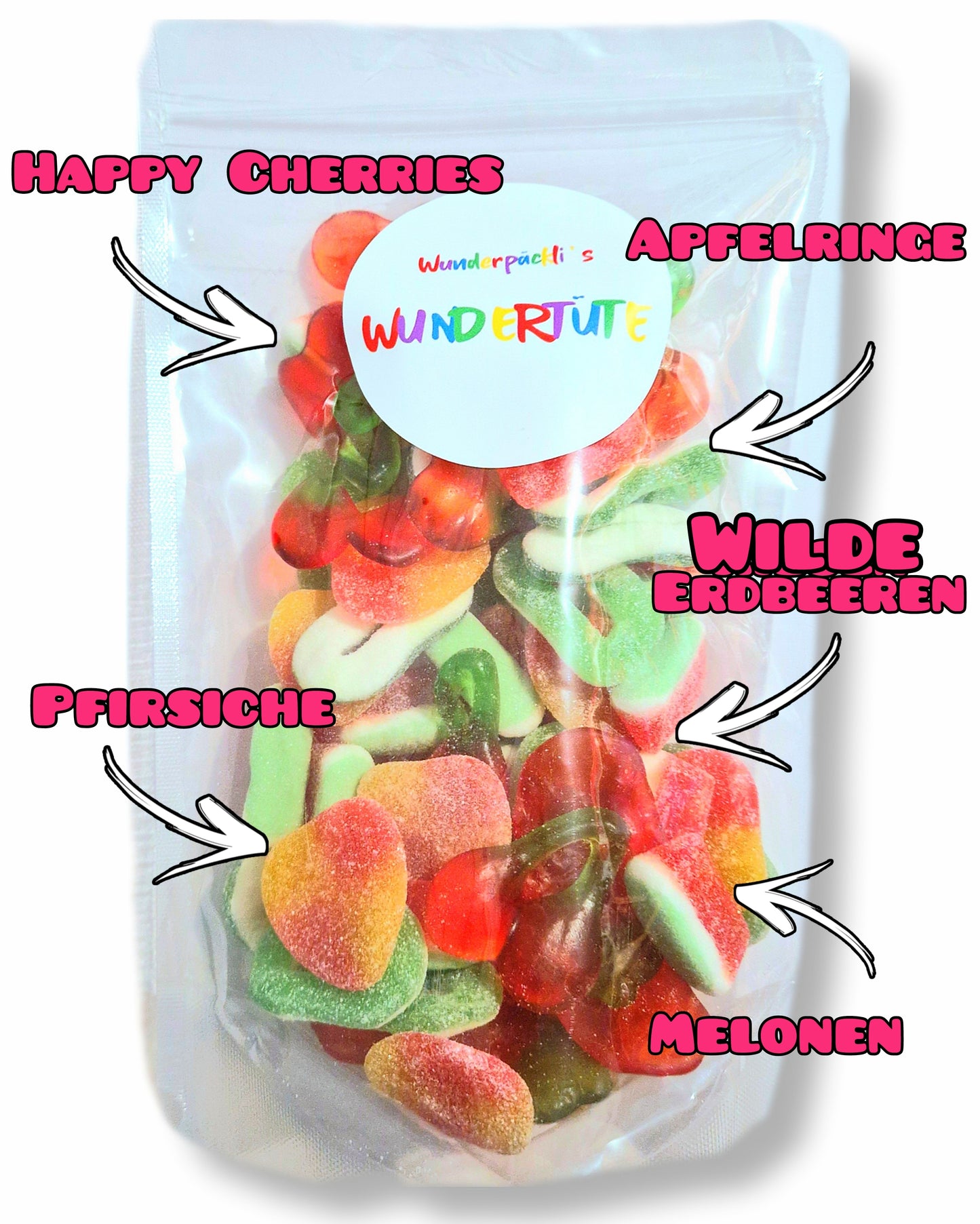 Früchte Wundertüte Wähle aus, 500g oder 1kg