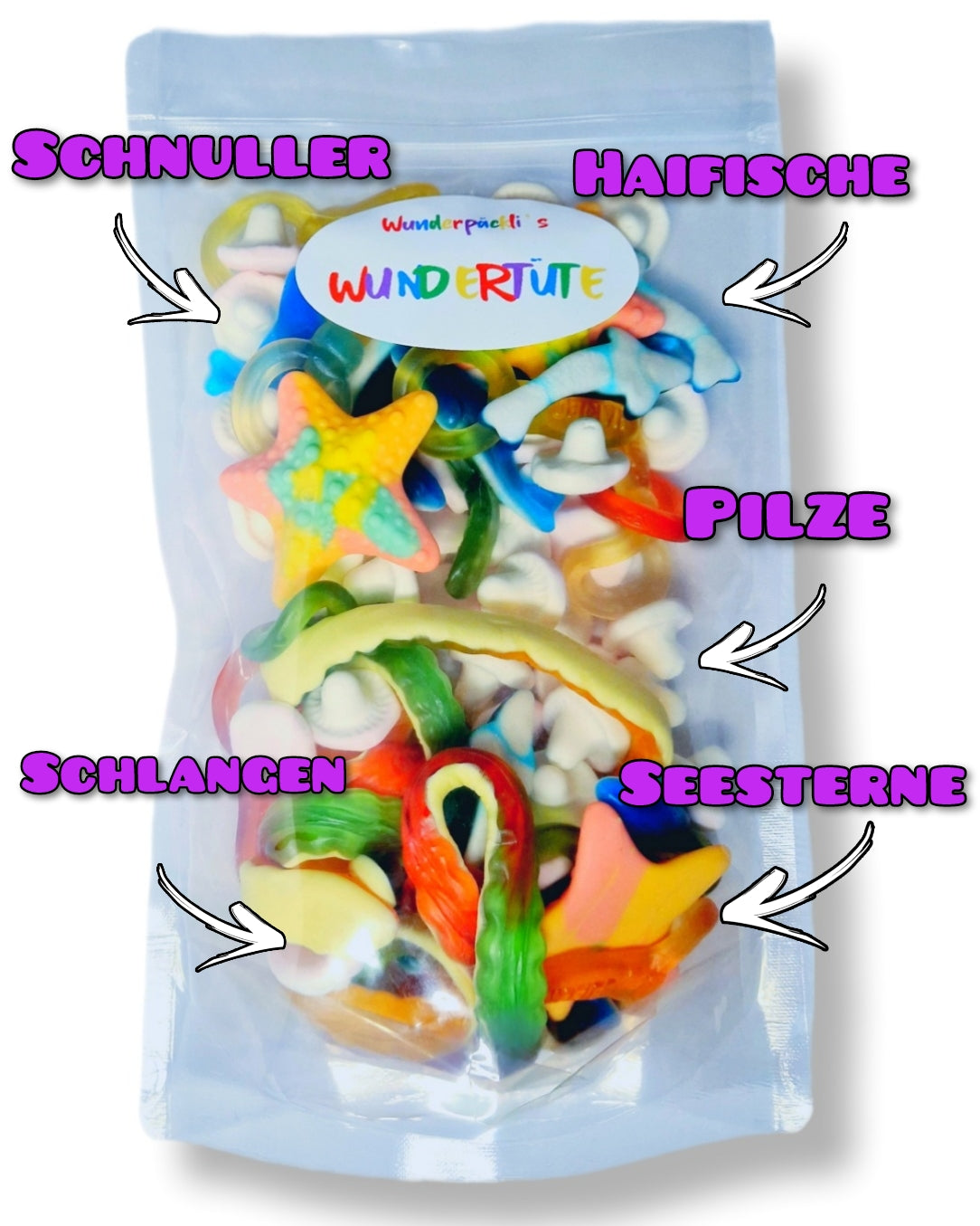 Fun Wundertüte Wähle aus, 500g oder 1kg