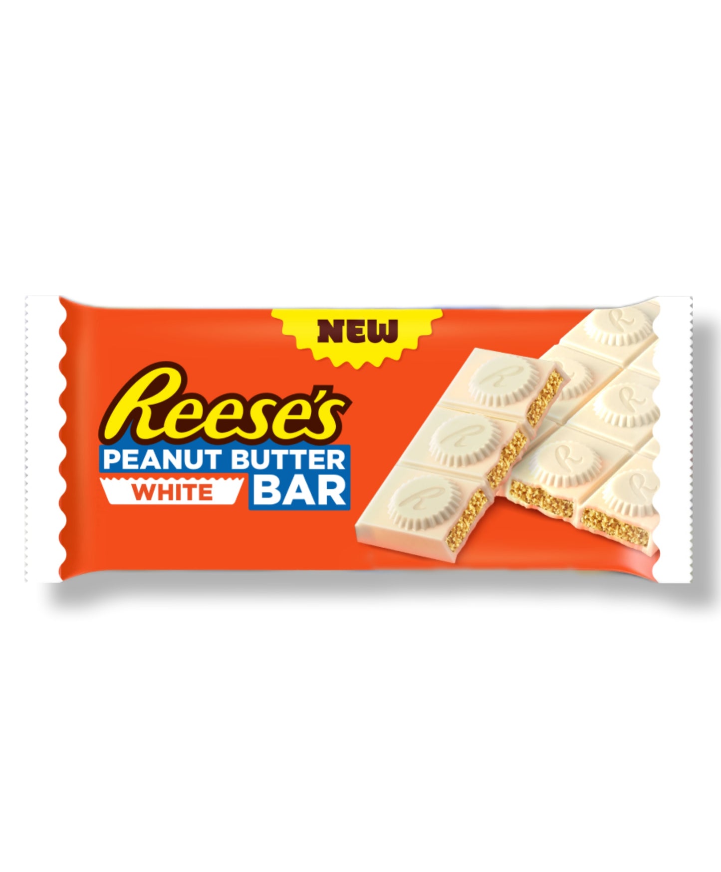 Reeses Peanutbutter White Bar Block 90gramm