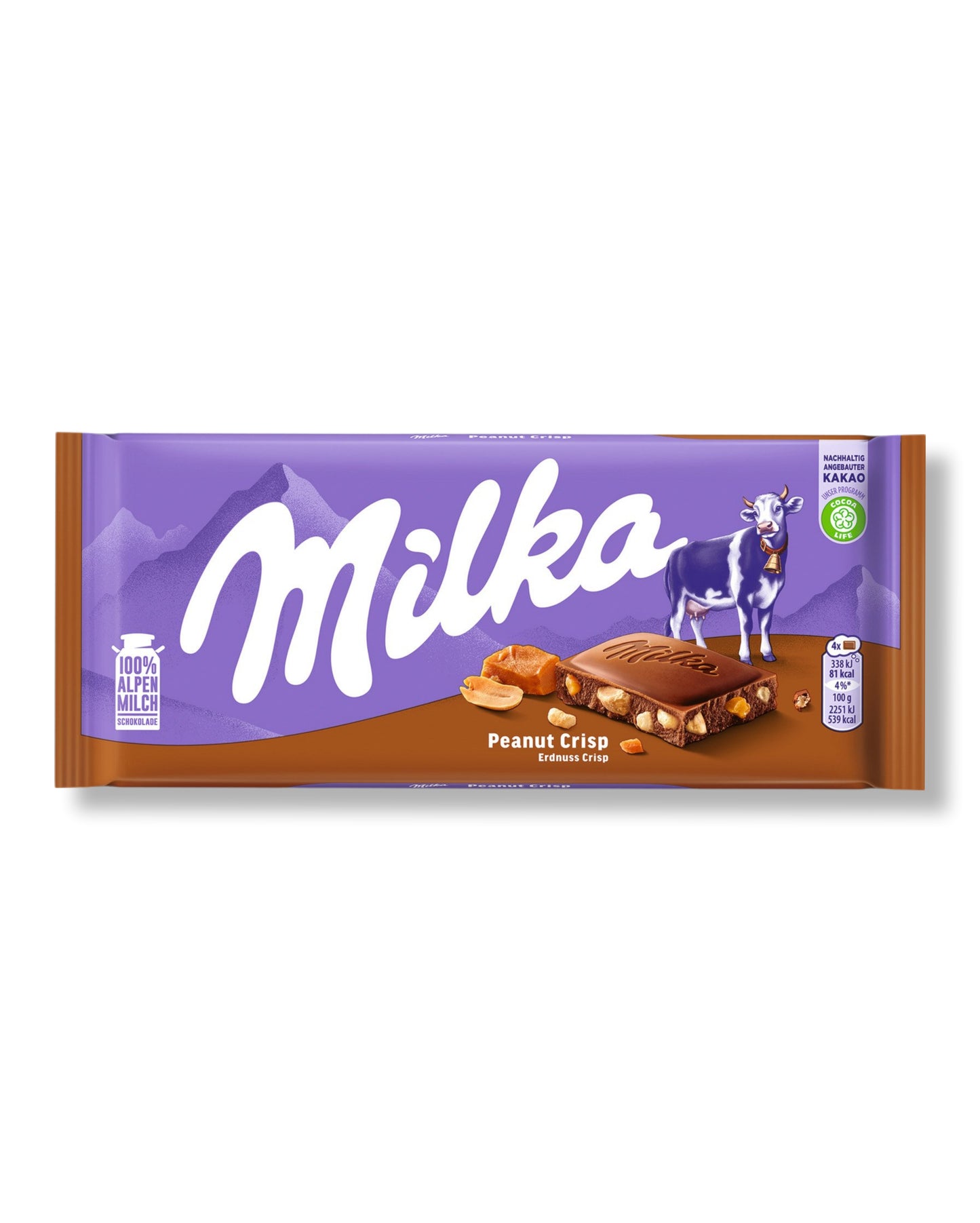 Milka Peanut Crisp 90gramm