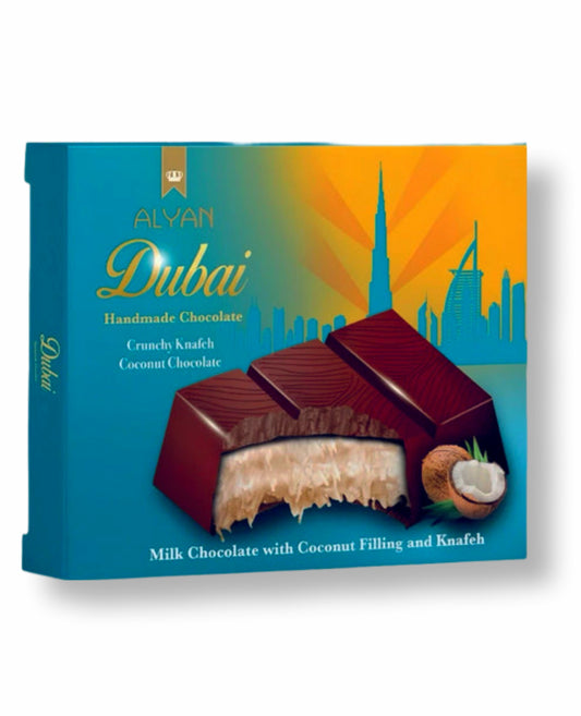 Alyan Dubai Milk Chocolate Coconut 100gramm