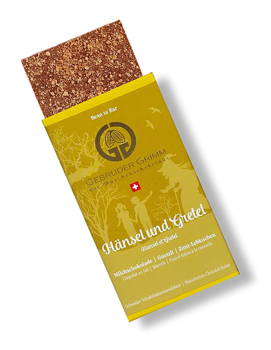 Gebrüder Grimm Märchenschokolade Hänsel&Gretel
