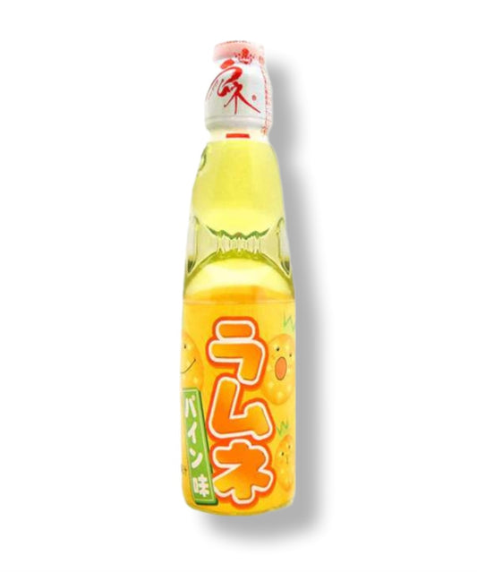 Hata Ramune Pop Pineapple Soda aus Japan