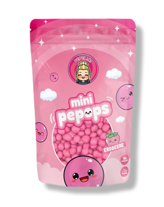 Pepelini`s Mini Pepops Erdbeere 200gramm