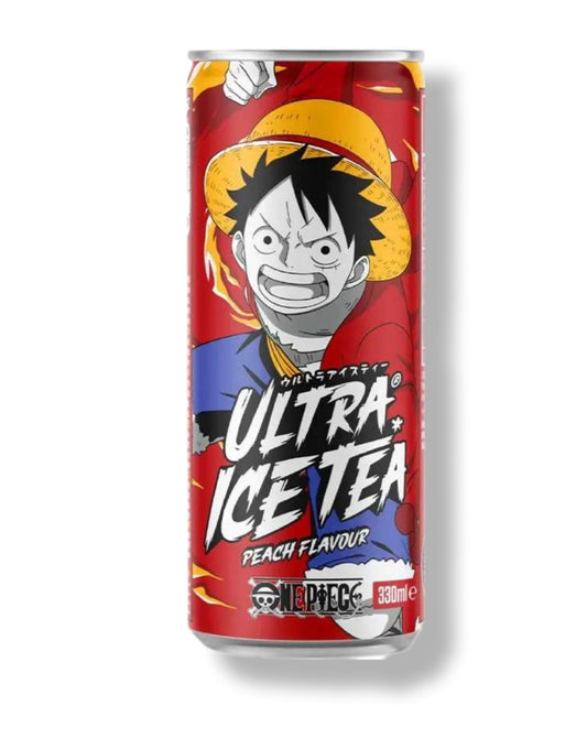 Ultra Ice Tea One Piece Monkey D. Luffy Peach Flavor 330ml