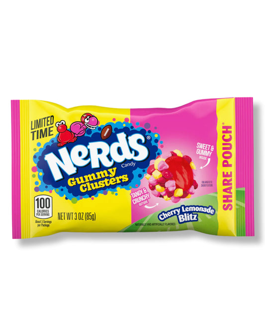 Nerds Gummy Clusters Cherry Lemonade Twist 85gramm