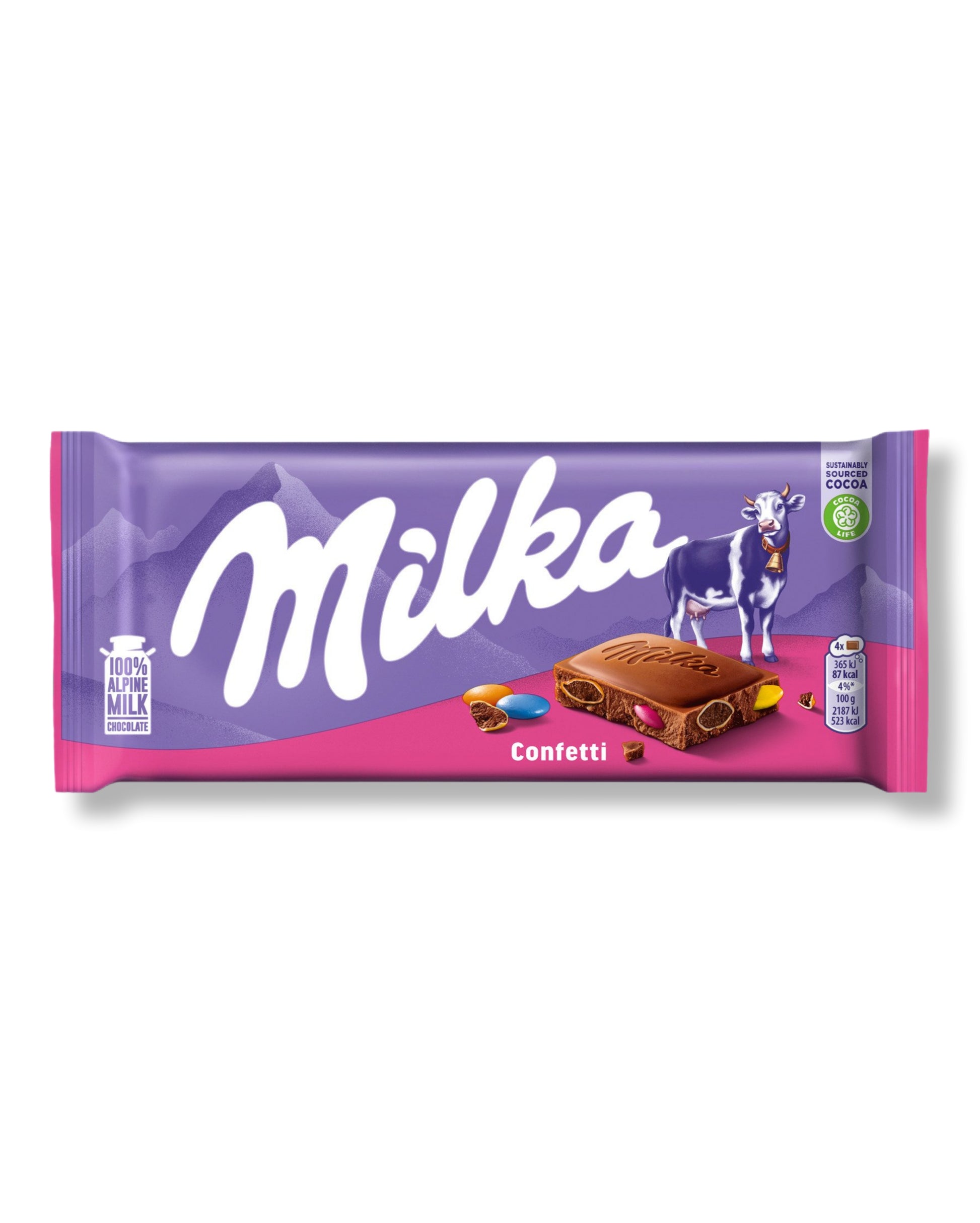 Milka mit bunten Schoko Dragees 100gramm