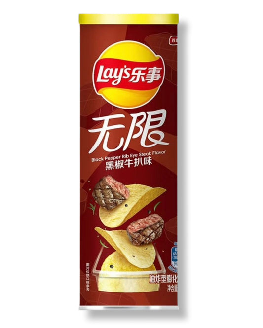 Lay’s Asia Schwarzer Pfeffer Rib-Eye-Steak 90g