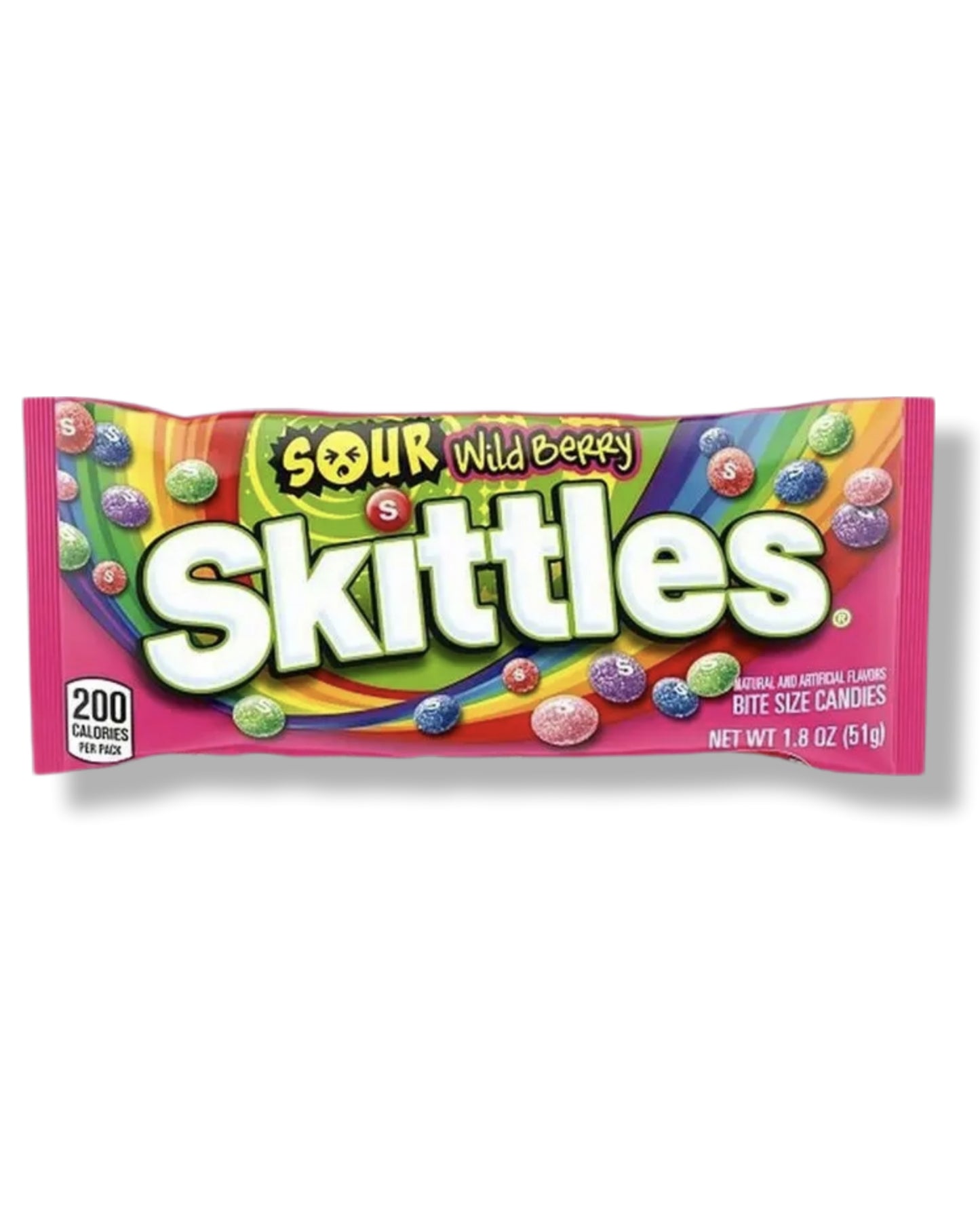 Skittles Sour Wild Berry Kaubonbons 51gramm