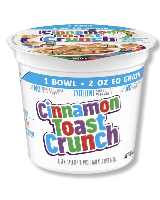 Cinnamon Toast Crunch Cereal Single Cup 56gramm