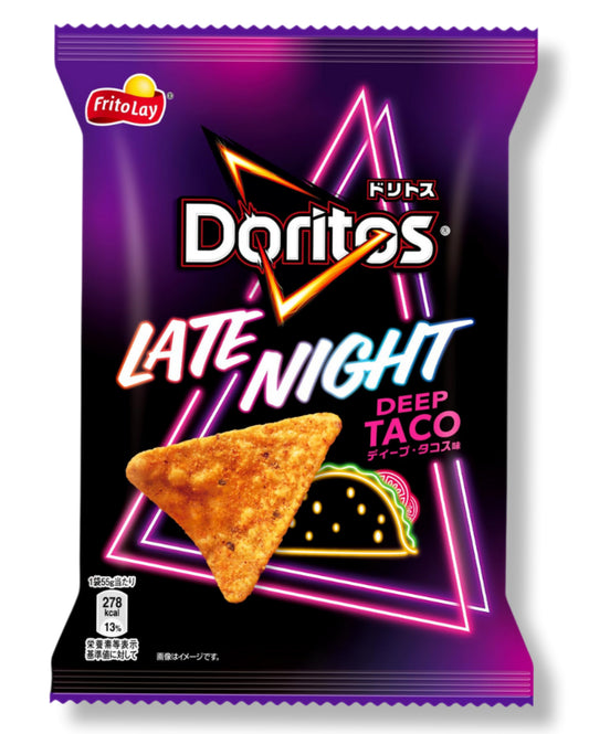 Doritos Late Night Deep Taco aus Japan 55gramm