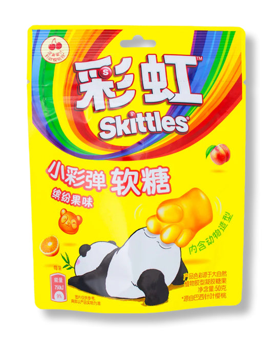 Skittles Soft Candys Fruchtmix Panda 50gramm