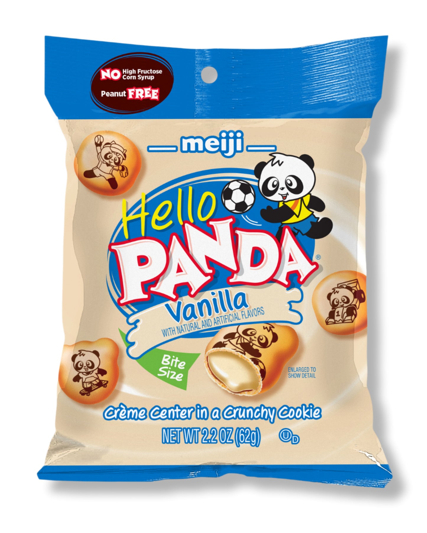 Meiji Hello Panda Vanilla Cookies 62gramm