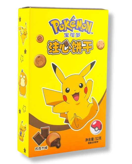 Pokémon gefüllte Kekse Schokolade 52gramm