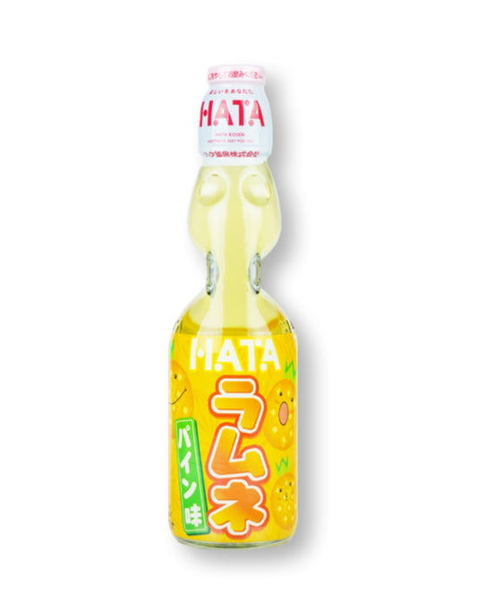 Hata Ramune Pop Pineapple Soda aus Japan 200ml