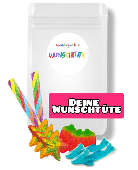 Wunsch Fruchtgummi Wundertüte Wähle aus, 500G, 1KG, 2KG