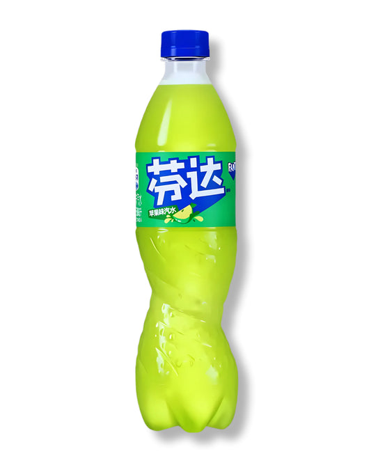 Fanta Green Apple aus China 500ml